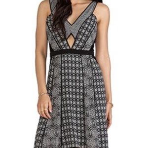 BCBG high low dress size 4